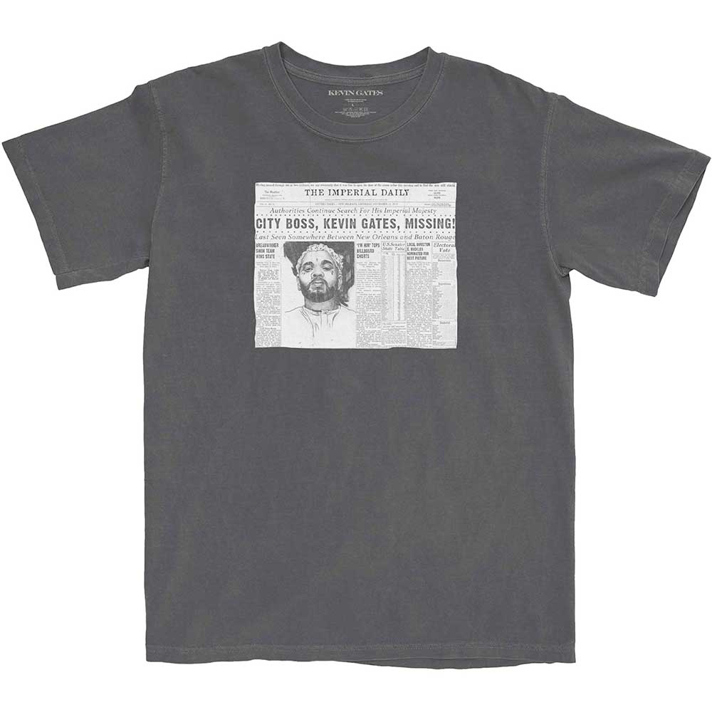 Kevin Gates - The Paper Heren Tshirt - Grijs